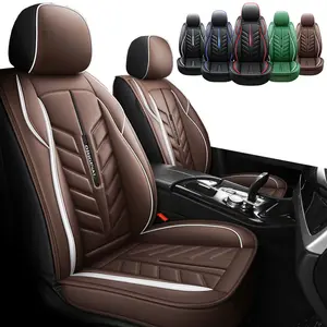 Waterproof PU Leather Car Seat Covers Premium Protection for Vehicle Interior Multiple Colors Easy Install Durable Design