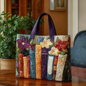 Boho Style Quilted Tote Handbag, Elegant Daily Carry Bag With Soft Texture, Practical Spacious Storage Purse Designed For Women, Suitable For Daily Commute Casual Shopping And Outdoor Leisure Occasions