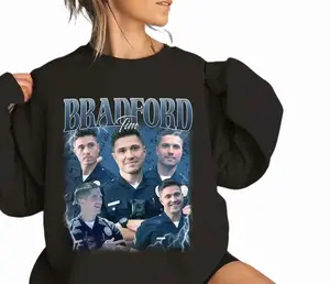 Tim Bradford The Rookie T-Shirt, Sweatshirt, Vintage 90s Style Chenford Fan Shirt P1