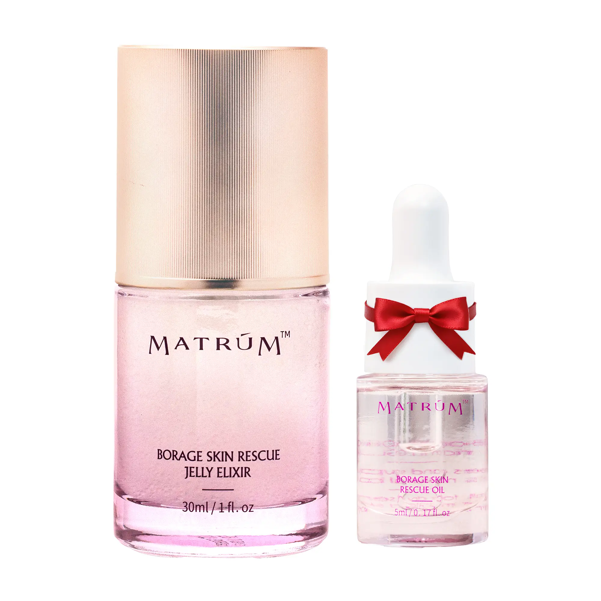 MATRÚM Borage Barrier Repair Face Serum for Dry & Sensitive Skin, Soothing Hydration with Ceramide NP, Niacinamide & Camelina Seed Oil