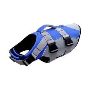 Summer Dog Life Jacket Reflective Adjustable Small Medium Large Dogs Swimwear Safety Vest Enhanced Buoyancy Pet Life Jacket