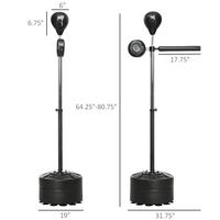 Black, Speed Bag+360° Relax Bar