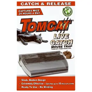 Tomcat 33510 Live Catch Mouse Trap