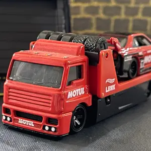 Hot Wheels Premium Team Transport GTR R-34 (LB-ER34 Super Sillouette Nissan Skyline)