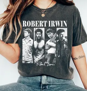 Robert Irwin Dwts 2025 Bootleg Tshirt, Dwts 2025 T-shirt, The Stars Fan Shirt, Gift For Her Him, Unisex Tee Top Menswear Cotton Streetwear Crewneck