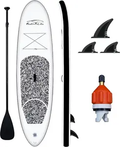 FEATH-R-LITE Inflatable Stand Up Paddle Board 10'x30''x6'' Ultra-Light (16.7lbs) SUP with Paddleboard Accessories