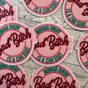 Bad B Iron on Patches