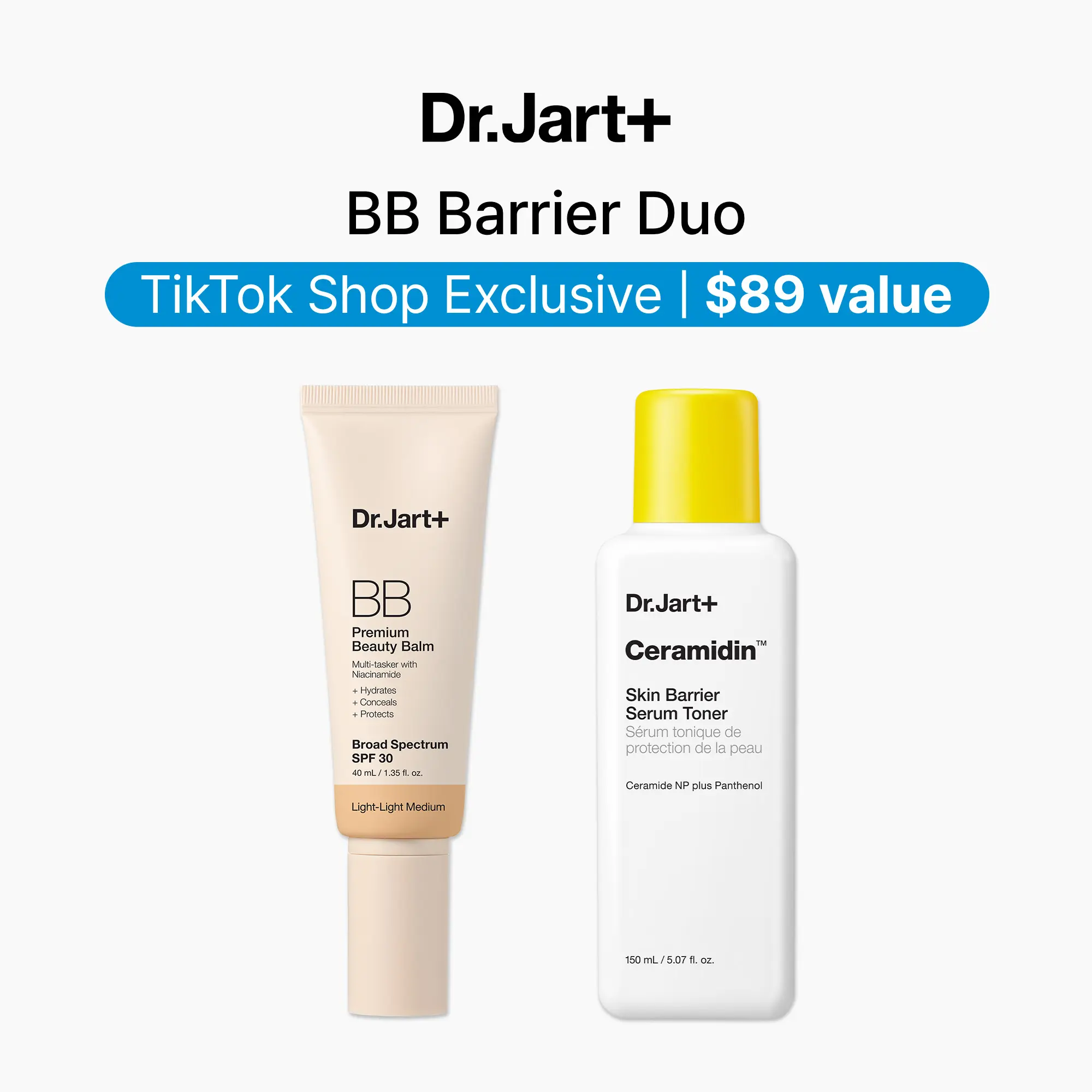 Dr.Jart+ BB + Barrier Milky Toner Duo Dr.Jart+ BB + Barrier Milky Toner Duo
