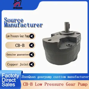 ZhengQuan CB- B2.5/4/6/10/16/20/25/32/40/50/63/80/100/125/160 Oil Pump High Quality Electric Gear Oil Pump Gear Hydraulic