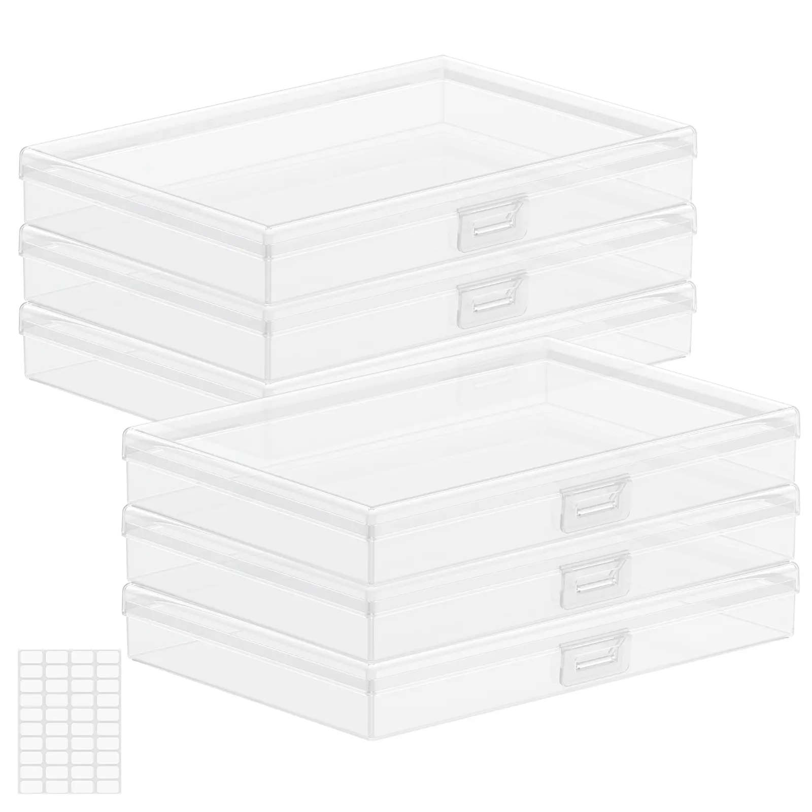 5x7 Clear Without Outer Box