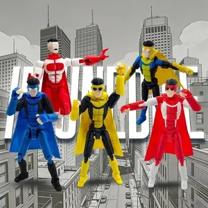 3D Printed Invincible Boy Invincible Mark Titan13 T13 Dummy13 Multi-Jointed Movable Action Figure Desktop Ornament