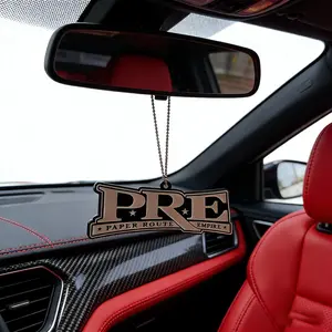 P.R.E. Paper Route Empire 3D Metal Badge, Car Keychain, Car Interior Accessory, Indoor Car Decoration, Rearview Mirror Decor, Mood Enhancer, Gift