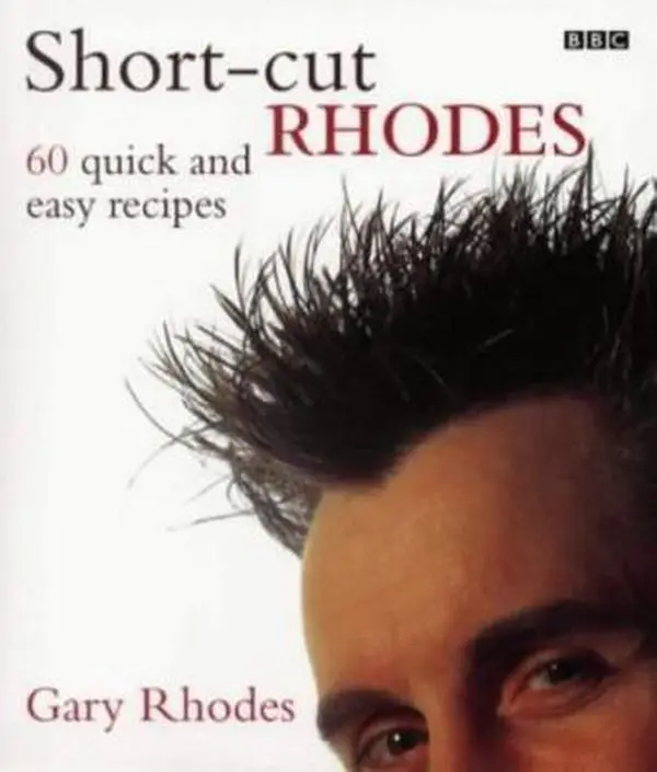 Used Short-cut Rhodes Cookbook - 60 Quick and Easy Recipes by Gary Rhodes, English Text Softcover for Home Cooking & Quick Dinner Ideas, The Cookbook, 0.6 Lbs