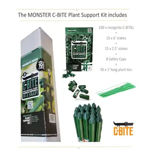 6' Monster Plant Support!  Custom Trellis & Tomato Cage Kit