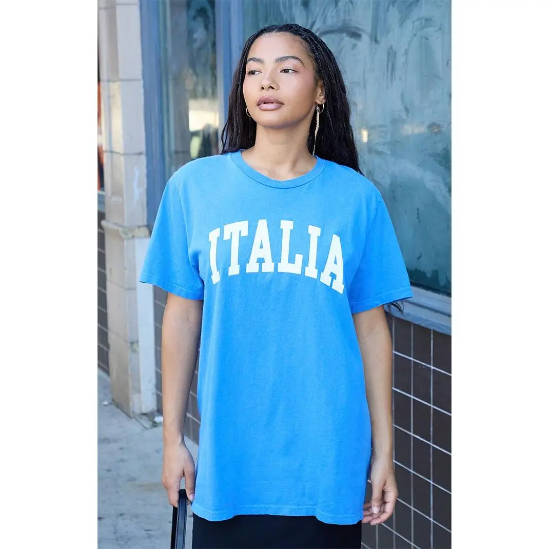 John Galt Women's Penelope Italia Oversized T-Shirt - Multicolor