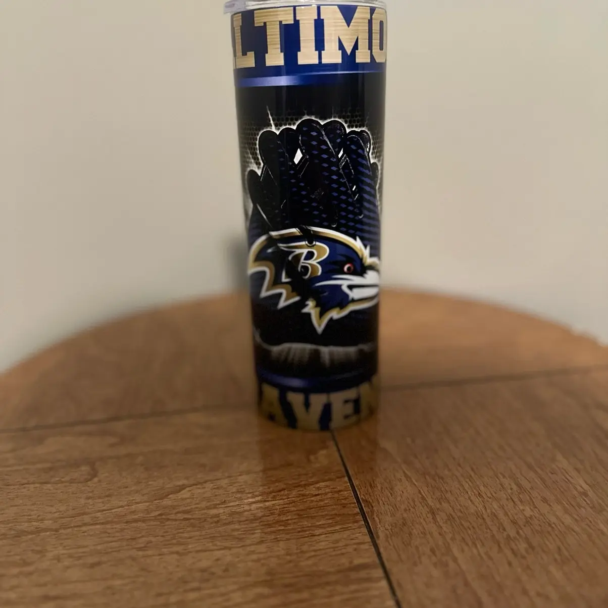 Baltimore Ravens tumblers Drinkware Water Bottles Lid Bottles Portable