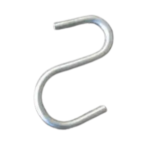 5mm (3/16") "S" Hook pack of 100 pcs