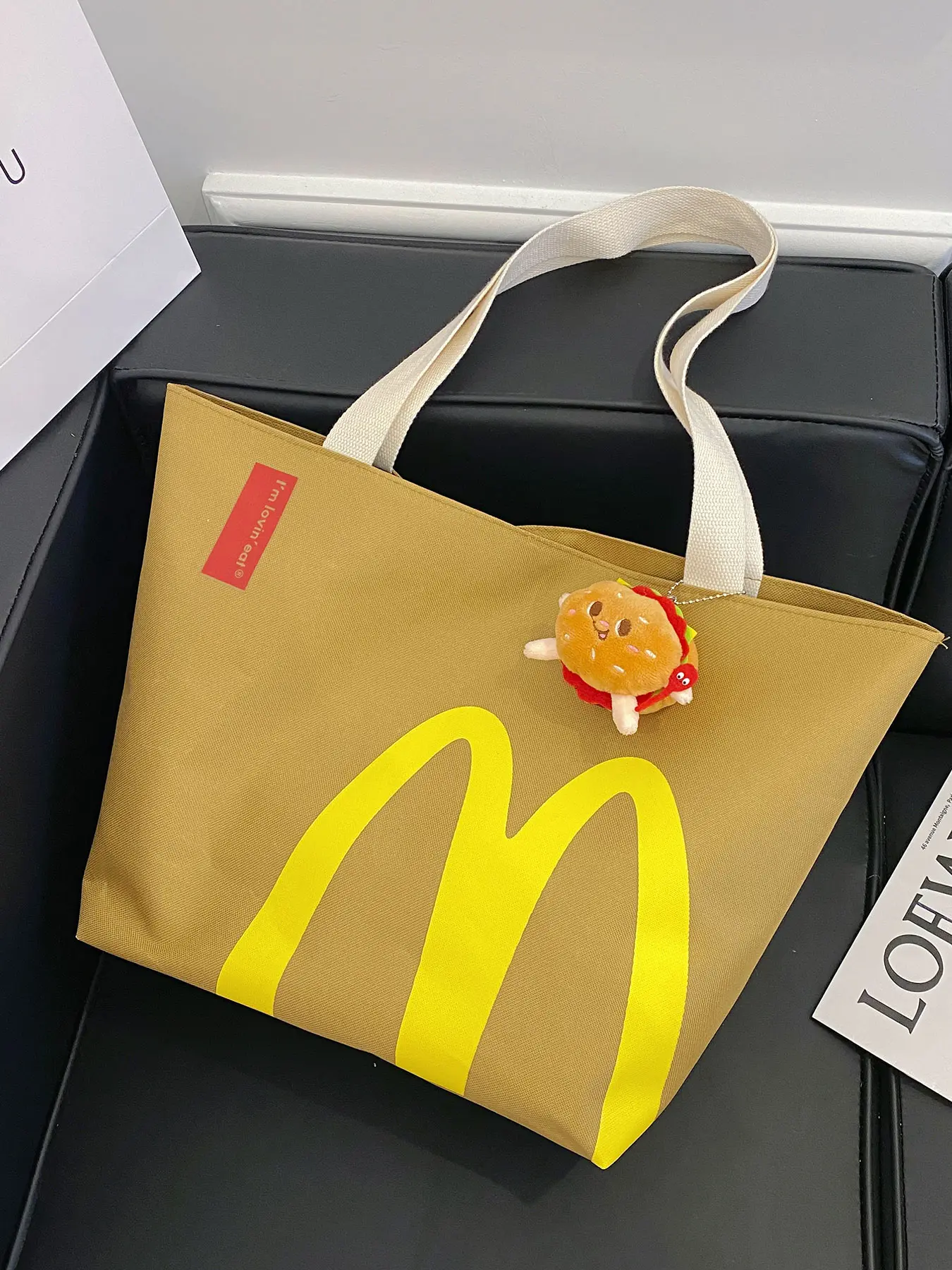 Tote Bag + Burger