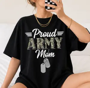Proud Army Mom Shirt, Soldier Mom Tee, Army Family Tshirts, Military Mom Gift, Army Graduation Shirt