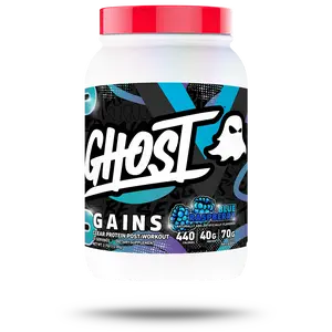 GHOST CLEAR GAINS | Zero Fat, 70G Carbs, 40G Whey Protein Isolate | Blue Raspberry, Orange Cream, Strawberry Watermelon