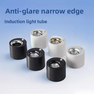 LED Sensor Downlight Anti-Glare Narrow Edge Recessed Corridor Aisle Surface Mounted Entrance Human Body Spotlight