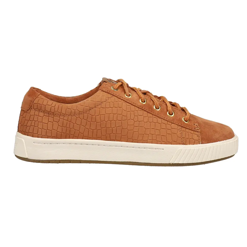 Sperry Womens Anchor Plushwave Croc Lace Up Sneakers Shoes Casual - Brown