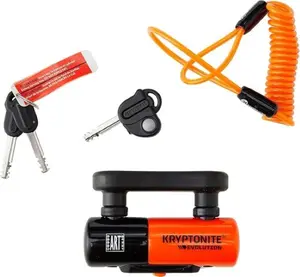 Kryptonite Compact Disc Lock - Securely Lock Your Bikes and Scooters