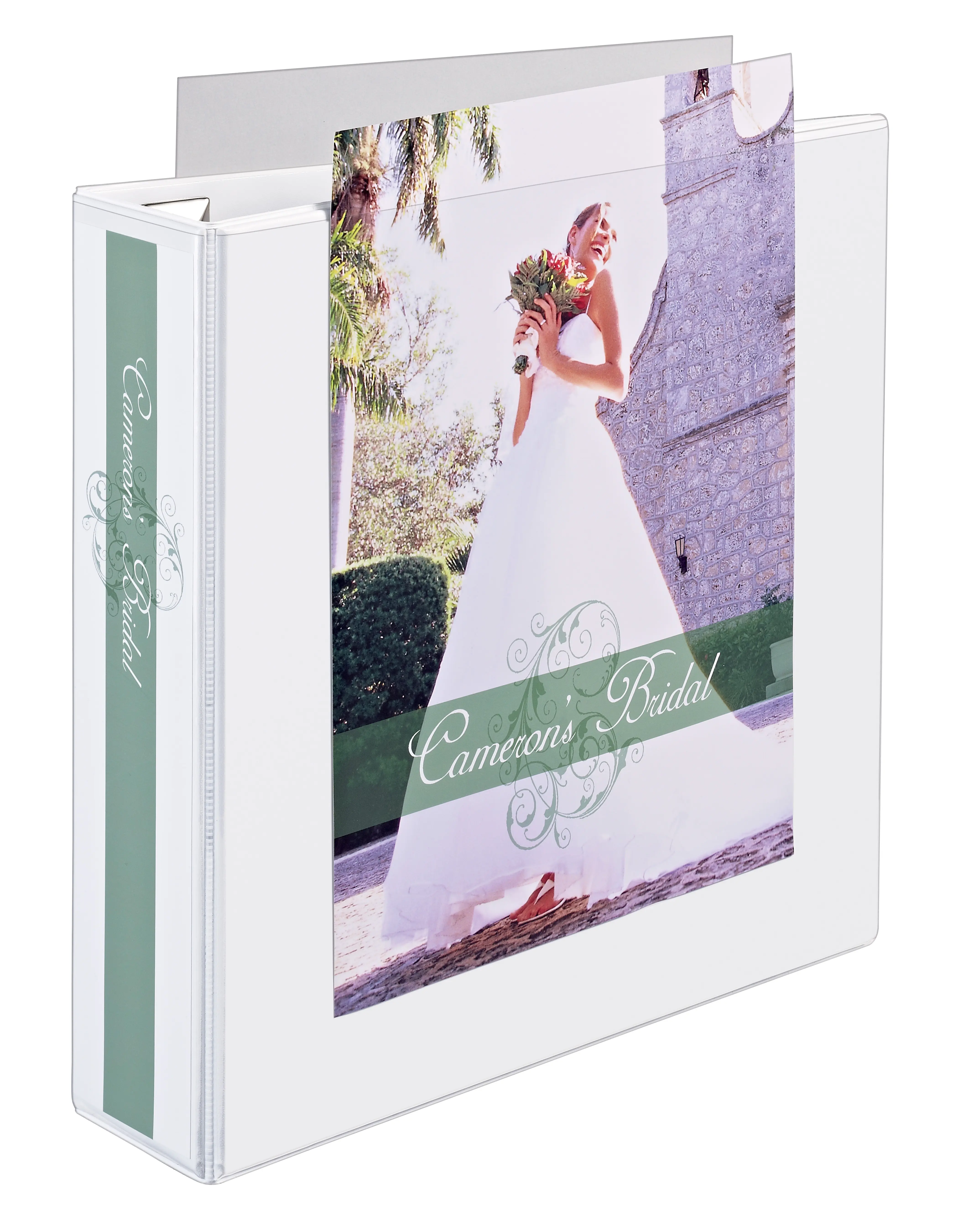 Avery Heavy-Duty View 3-Ring Binder - Extra Wide, 2" EZD Rings, Top Loader, Customizable Tabs, Binder for School, Portfolio Organizer, 1 White (01320)