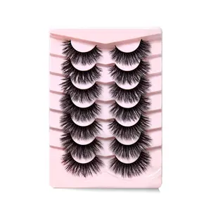 Complete Set of Dense D Curl Fluffy Cluster False Eyelashes, Daily Eye Tail Extension, Non-Toxic, Solid Form, 1 Pair, 16mm Length Cosmetic False Lashes, Eyelash Extensions
