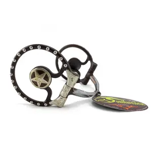 D-Ring Cooper in Lay Texas Star Snaffle Show Bit