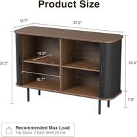 Black(15.7"D x 47"W x 32.2"H)