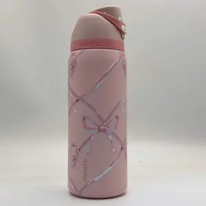 Owala 32oz FreeSip Stainless Steel Water Bottle – Sugar Plum Fairy-2026 Gift