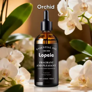Lopeie Essential Oil, 100 ml 3.5 fl oz Bottles For Humidifiers，Home Care, Fragrance &  Natural Scented Essential Oil，Blend Orchid