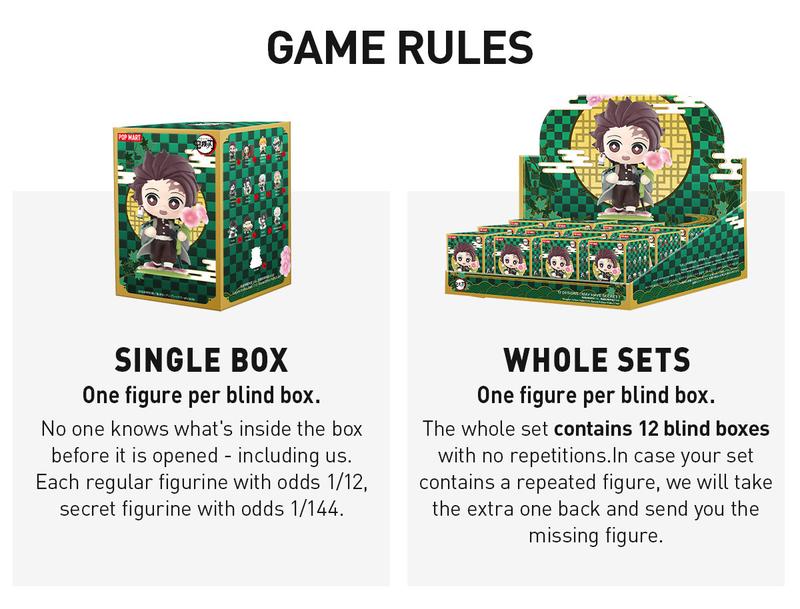 POP MART Kimetsu no Yaiba Birth Flower Series Figures, Blind Box, Mystery Box POP MART Kimetsu no Yaiba Birth Flower Series Figures, Blind Box, Mystery Box