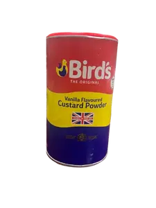 Bird's The Original Vanilla Flavoured Custard Powder - Simple & Versatile Vanilla Flavoring for Dishes Made in UK