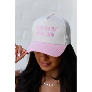 On My Worst Behavior Trucker Hat