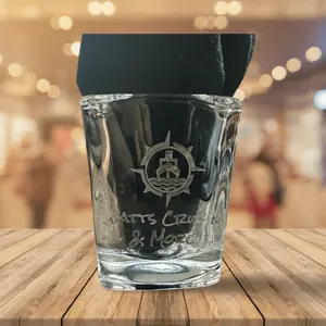 Custom Laser Engraved Shot Glass