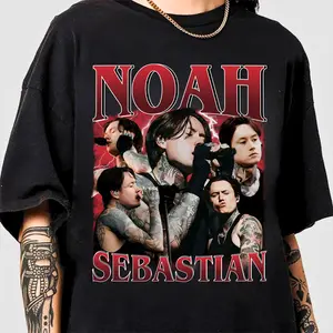Noaah Sebasstian T-shirt, Music Fan Apparel, Concert Outfit, Full Sizes, Full Colors, Unisex Graphic Tee, For Men, For Women