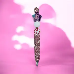 Custom Beadable Rumi Pen with Rhinestones