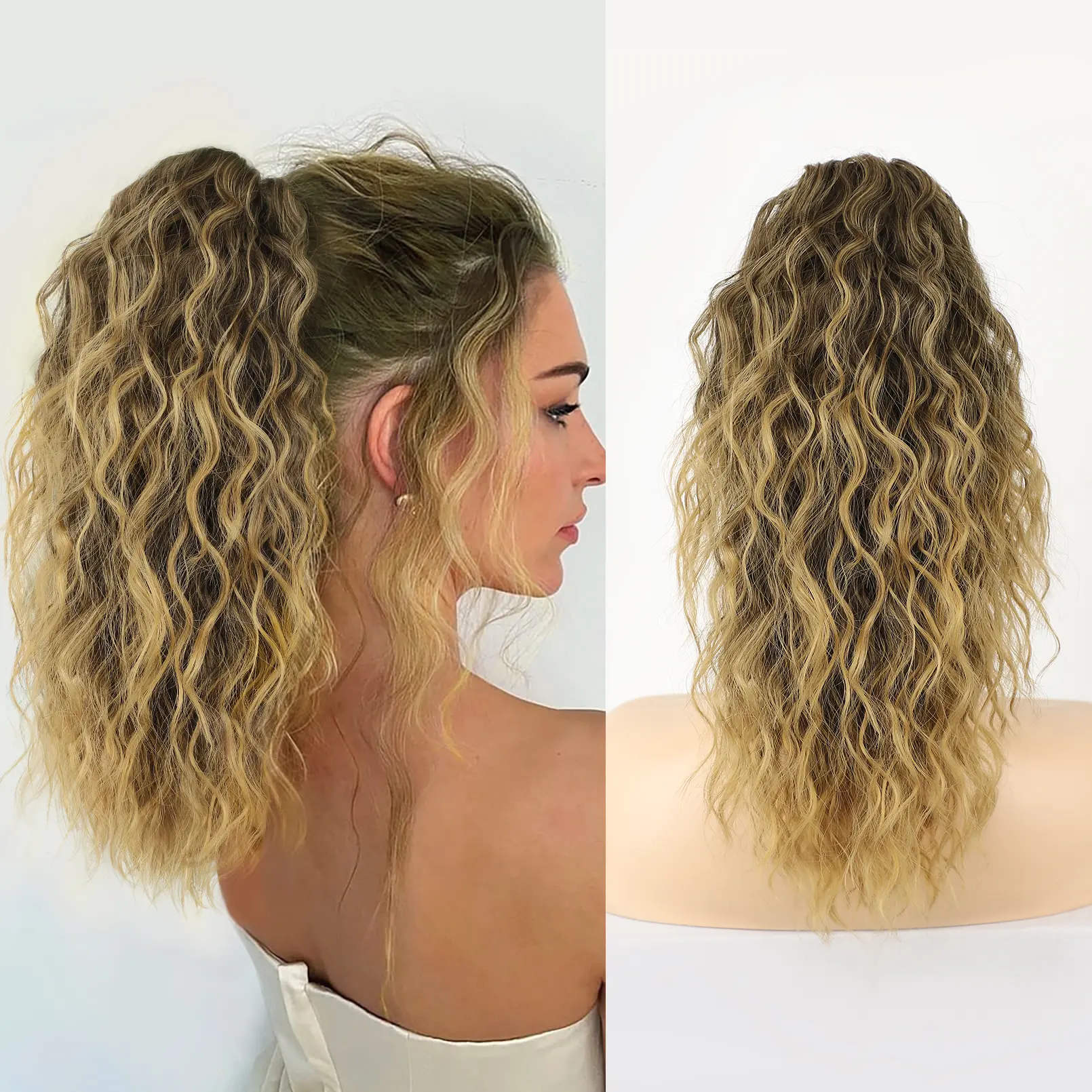 Dark Ash Blonde Ombre Blonde with Highlights