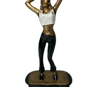 6" Resin Dance Figure Home Decor Dance Competitions