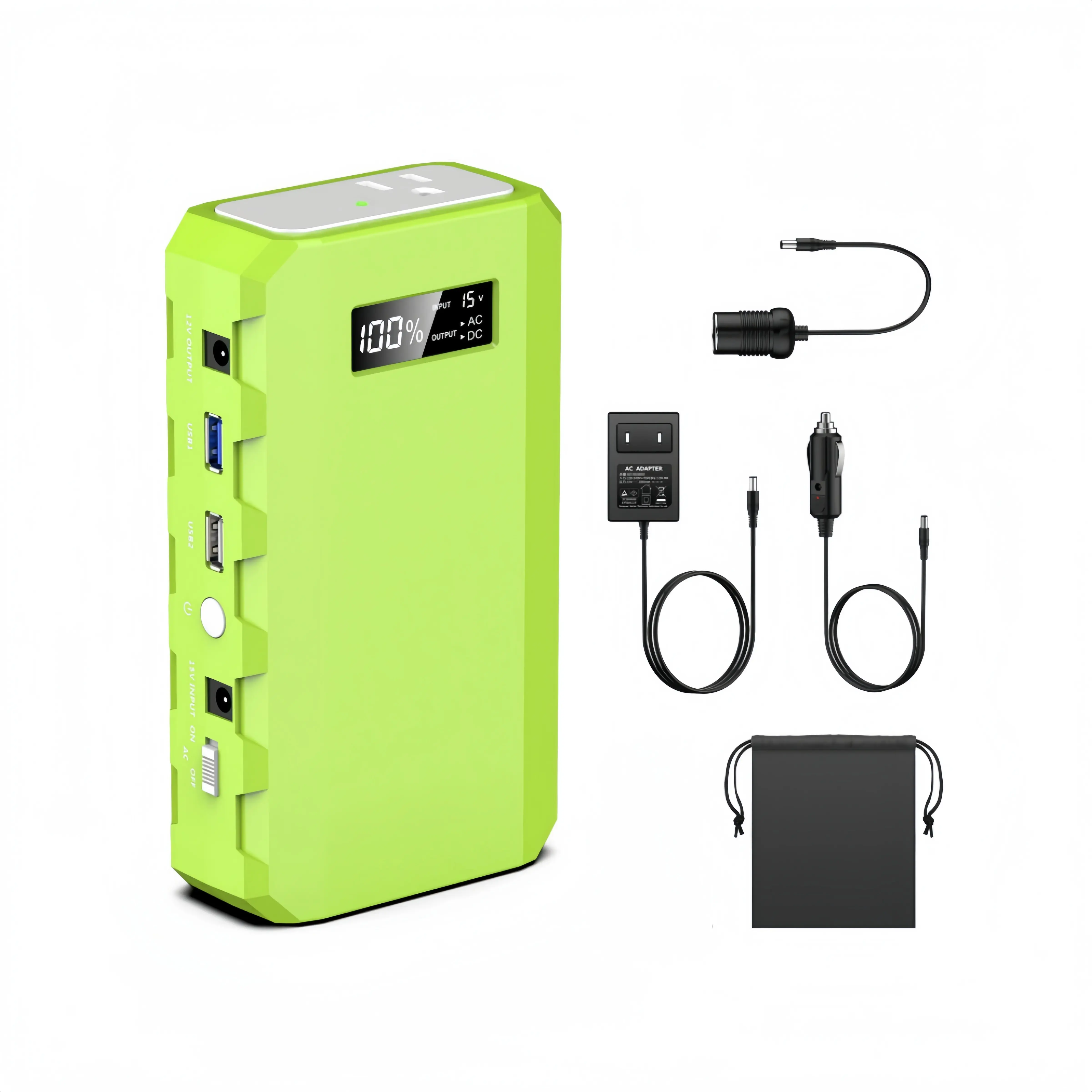 Portable Laptop Charger - 88.8Wh 65W Power Bank with AC Outlet for MacBook, HP Laptops