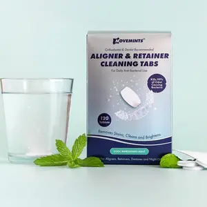 Aligner & Retainer Cleaning Tabs Aligner & Retainer Cleaning Tabs