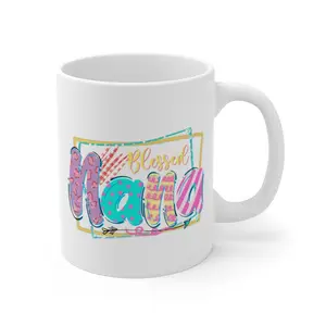 Blessed Nana Mug, Gift For Grandma, Gift For Mom, Mother's Day Gift, 11oz Mug