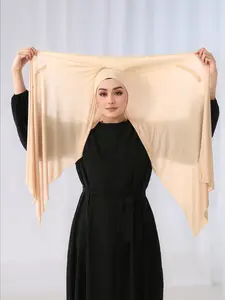 Women's Magnetic Instant Coverage Jersey Hijab, Modest Hijab, Soft Breathable All-Seasons Tube Scarf, Casual Daily Wear, Perfect Gift for Family & Friends