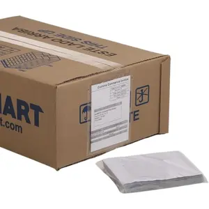 100Pcs 4.5"x5.5" Clear Packing List Shipping Pouches - Heavy Duty Self-Sealing Adhesive Waterproof Tear-Proof Envelopes Ideal for Labels Invoices Documents