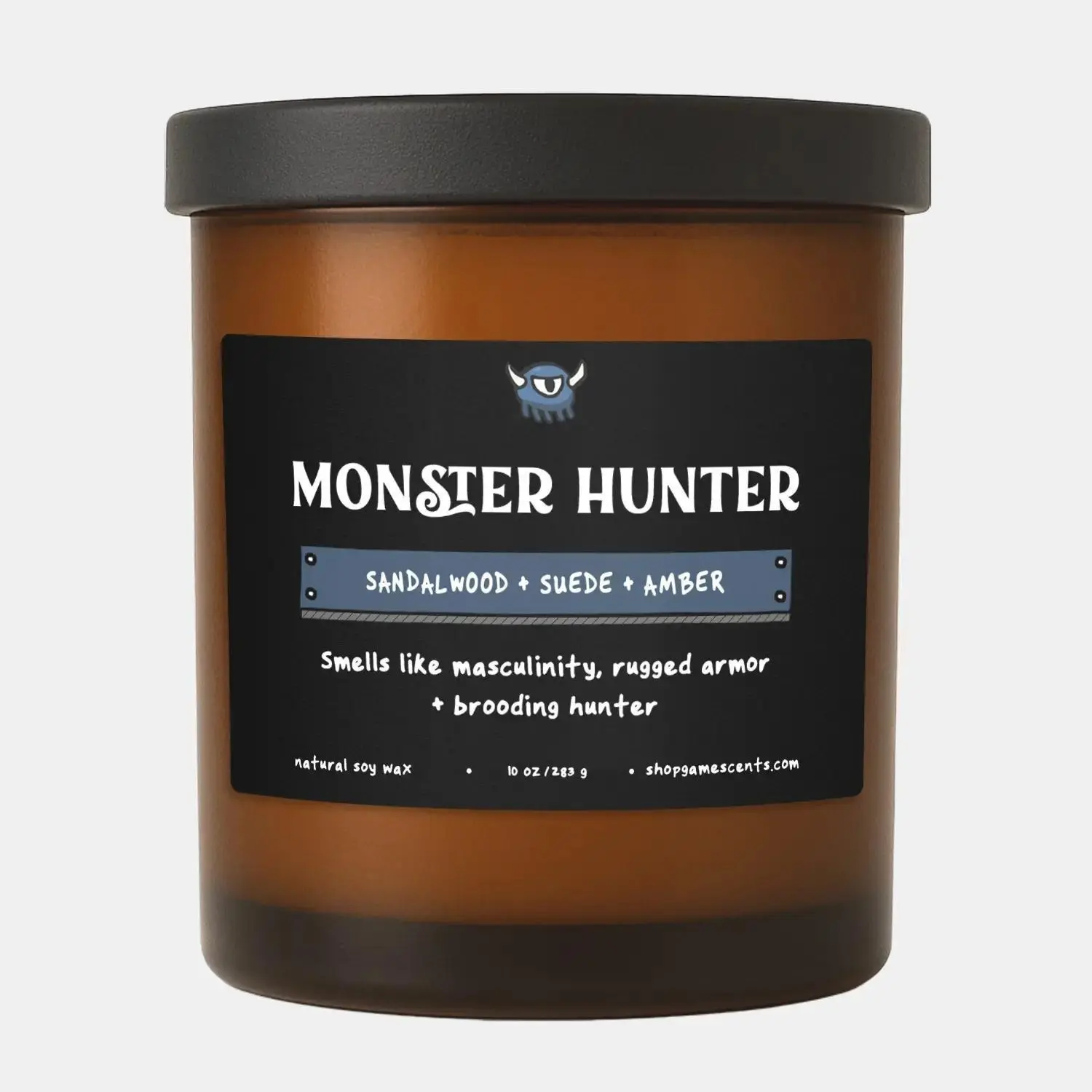 Masculine Scented Candle - Monster Hunter - Game Scents