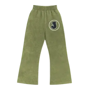 Jellybean baggy stacked sweatpants