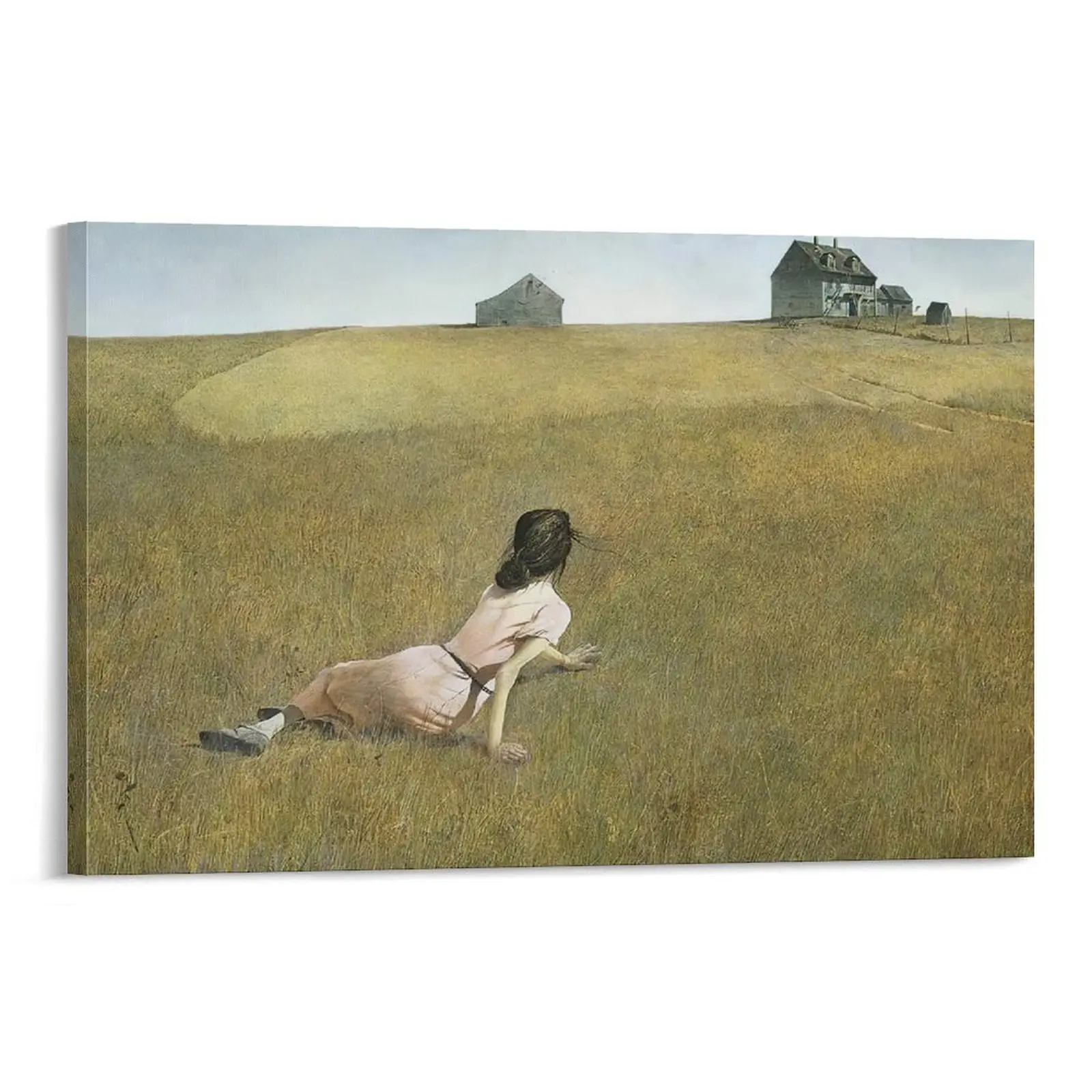 Andrew Wyeth's 1948 Art Print Christina's World.Suitable for Decoration Anywhere. Poster Canvas Wall Art For Bedroom Decor Bar Office Room Decor Gift
