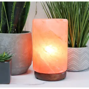 Himalayan Salt Cylinder Shape Lamp